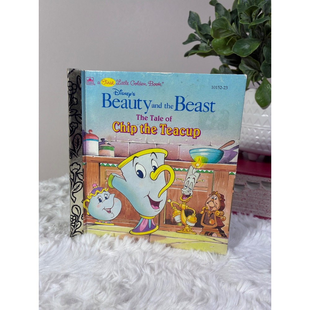 Disney Beauty and the Beast The Tale of Chip the Teacup First Little Golden Book